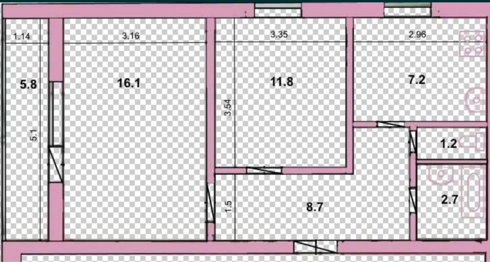 ОФОРМЛЕННЯ 2%!! Двокімнатна з ремонтом Ирпень - изображение 5