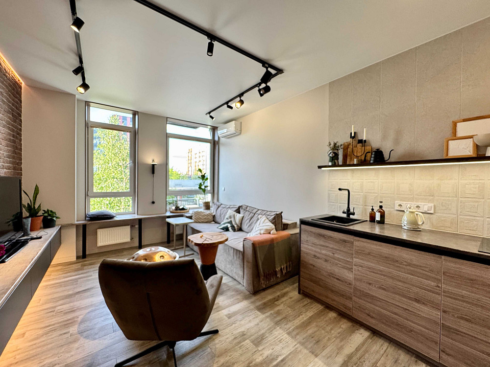 Стильна та затишна 1-кім. 45м2 в сучасному ЖК Республіка Киев - изображение 4