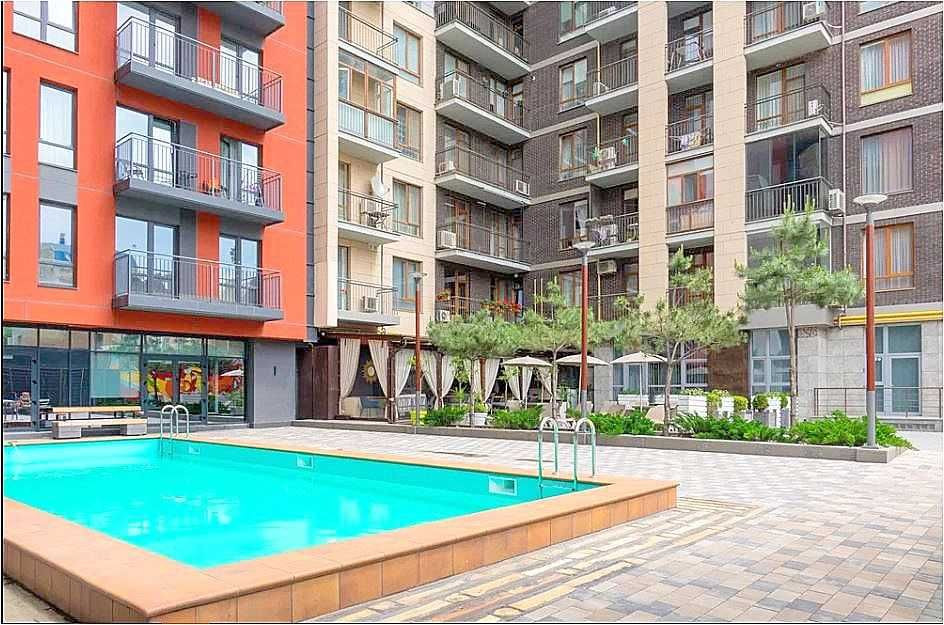 стильная 2х ком квартира в жк Ясная Поляна, комплекс с бассейном Одесса - изображение 1