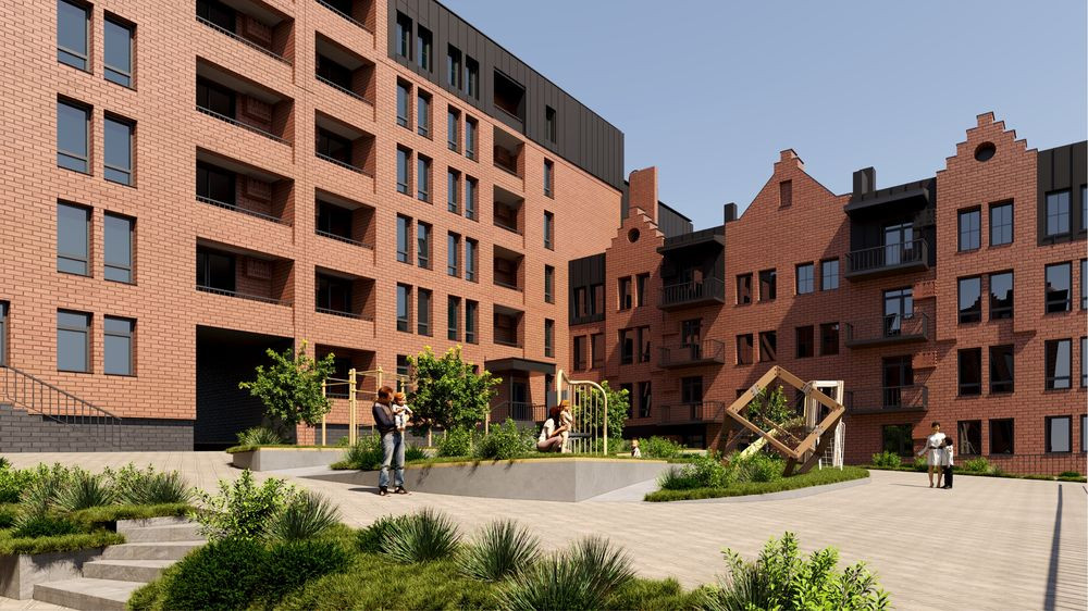 Простора однокімнатна квартира в новому житловому кварталі Брюгге! Ровно - изображение 3