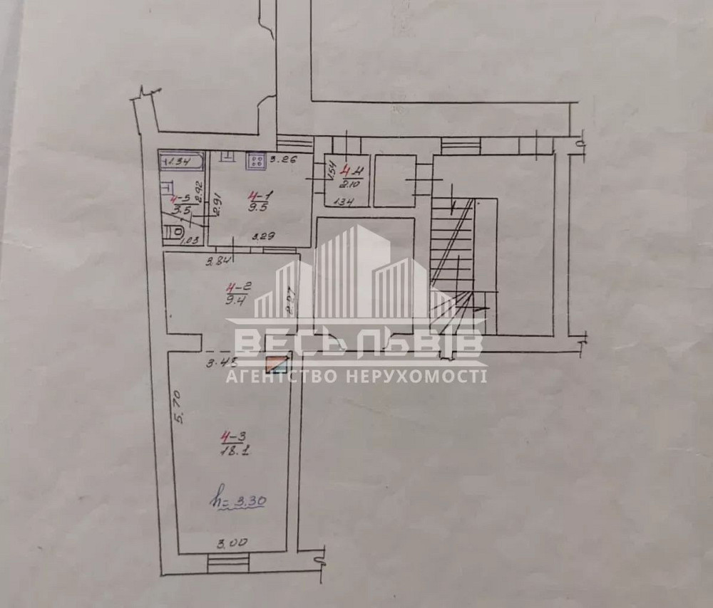 Продаж квартири 45м2 площа Липнева Львов - изображение 2