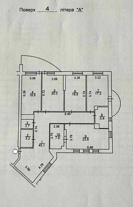 Продаж,без%: 4к квартира 170,5м2 на 4пов./24 в ЖК Alter Ego (Печерськ) Київ - зображення 3