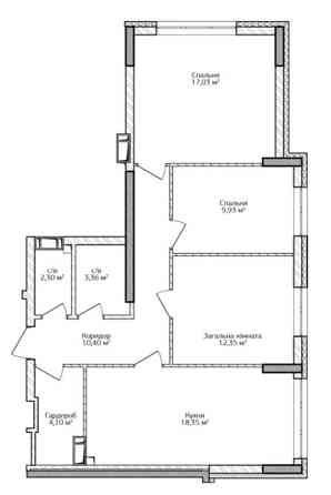 Видова 3к квартира біля Центрального парку! Ирпень