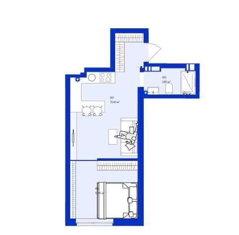 Квартира в ЖК Ютландія ЗДАНИЙ будинок Ирпень - изображение 2