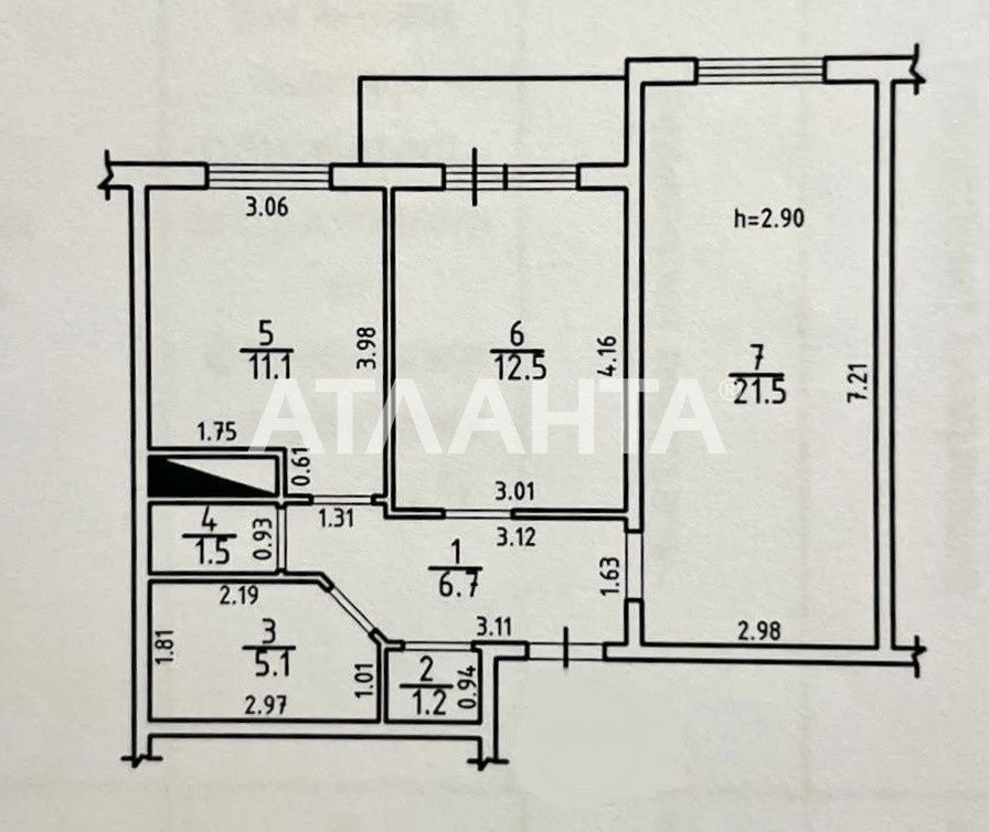 Двухкомнатная квартира в новом, сданном  ЖК "58 Жемчужина" на Таирова Лиманка - зображення 2