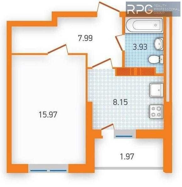 Продаж 1-к квартири в ЖК Оберіг-2, 1 будинок, Червоний хутір Київ - зображення 2