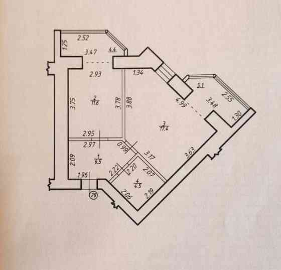 Продаж 1-кімнатної квартири ЖК Міленіум / MILLENNIUM біля озера Крихівці