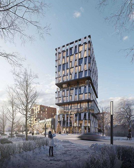 1-кім квартира у новобудові 41 м2 за 1240$/м2 на вул. Навроцького Львов - изображение 6