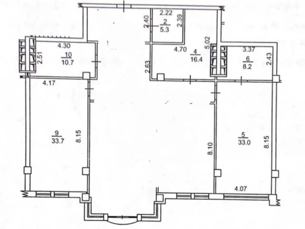Вигідно! 3-к(208м2)з дизайнерським ремонтом на Грушевского 9а Київ - зображення 2