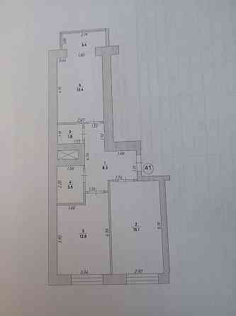 Здана, готова до ремонту, 2к КНЯГИНЕН Івано-Франківськ