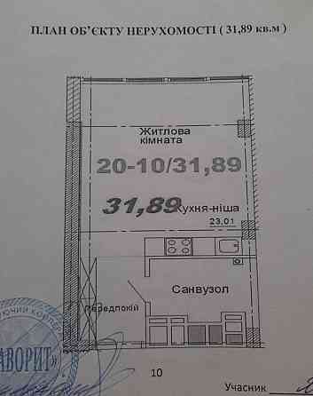 Продажа 1-к квартиры ж/м Победа, жк Фаворит Днепр