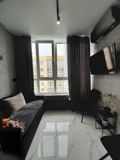 Без комісії, 1к квартира 40м², авторський дизайн, панорамні вікна Чабани - зображення 5