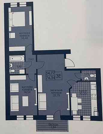 РЕАЛЬНА ЦІНА!! 3к квартира Буча