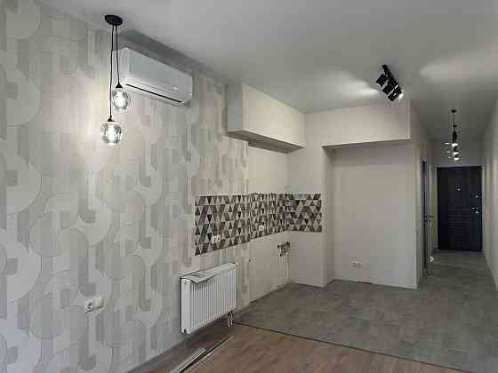 Студия с новым ремонтом в ЖК Родос. Планировка с гардеробной. Одеса