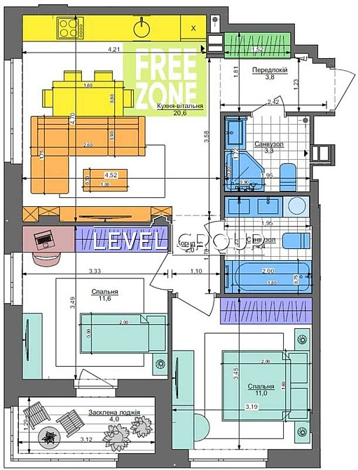 Продаж просторої 2-кім. квартири в сучасному ЖК Республіка Київ - зображення 6