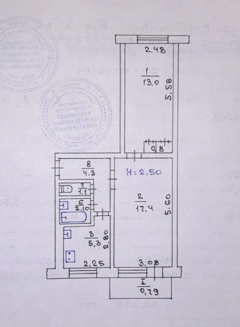 Продам 2к квартиру 17 квартал Карбишева 3 [ЄВідновлення]  - изображение 5