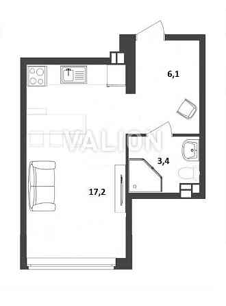 Продаж 1к.квартири в новобудови 2018р,  ЖК Nyvky Plaza Київ