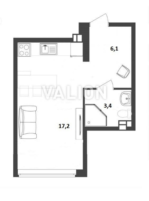 Продаж 1к.квартири в новобудови 2018р,  ЖК Nyvky Plaza Київ - зображення 2