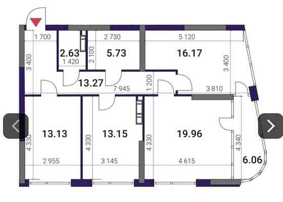 Продаж 3-х кімнатна квартира у ЖК Great Київ