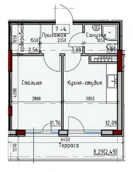 Фонтан. Новострой. Пространство на Дачной. 1 комнатная. Odesa - photo 7