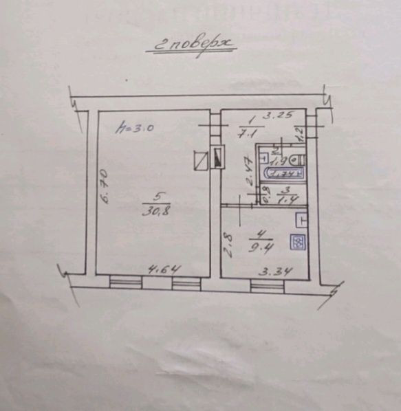 Продаж 1-но кімнатної квартири в центрі  м.Дрогобич Дрогобич - зображення 6