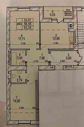 Продаж 2-кім.квартири,новобудова,дешевше ніж у забудовника,без комісіі Винница