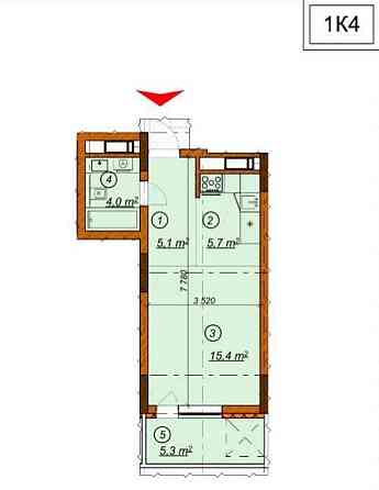 "Ваш Оазис Комфорту: Квартира в ЖК '4 Сезони'!" Київ