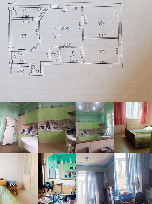 Продам 3х ком. Квартиру  ул. Театральная Днепр - изображение 1