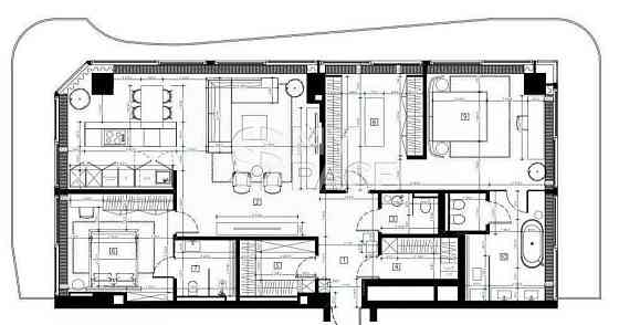 SALE! 4к 165м2 Мечнікова 11а ЖК еліт-класу Signature | Кловський узвіс Київ
