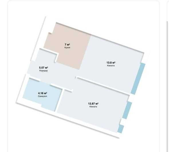 Продаж 1-кім квартири в ЖК SYMBOL ( Симбол ) Сихів вул. Трильовського Львів - зображення 2