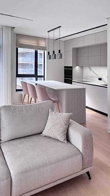 3к. 78м2 ЖК Файна Таун, вул. Салютна 2/9, З Дизайнерським ремонтом! Київ - зображення 2