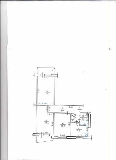 Продам 3комн.квартиру Державинская,метро Спортивная.Левада Харків - зображення 4