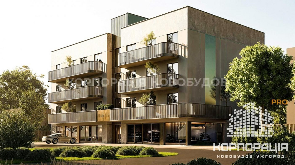 Продаж 1-км квартири, клубна резиденція, від забудовника, Новий р-н Ужгород - изображение 1