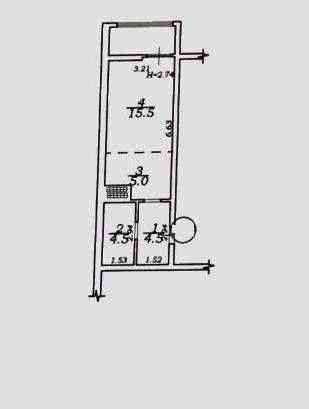 1-комнатная квартира-студия в ЖК Модерн по выгодной цене Odesa