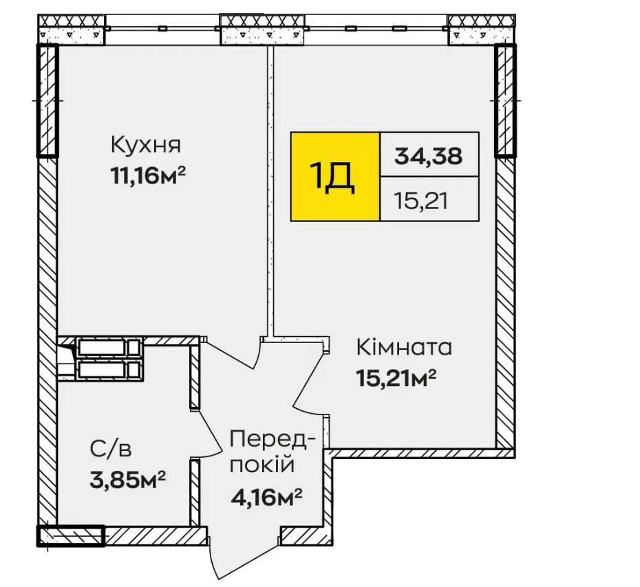 Позняки|Продам свою квартиру, 104 тис- зроблю знижку.ЄОСЕЛЯ Київ - зображення 4