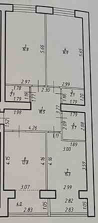 Продається здана 3 кім. в центрі. 745 м2. ПОСТАНОВИ. Івано-Франківськ