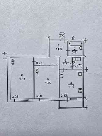 2-х кімнатна на Софії Русової 5-Б Київ