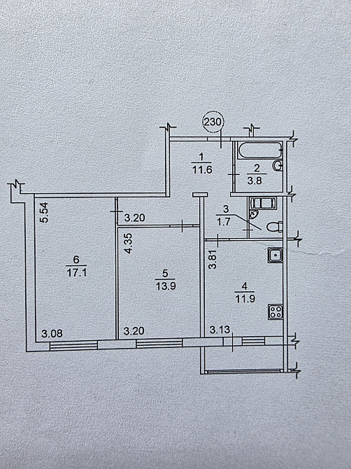 2-х кімнатна на Софії Русової 5-Б Київ - зображення 2