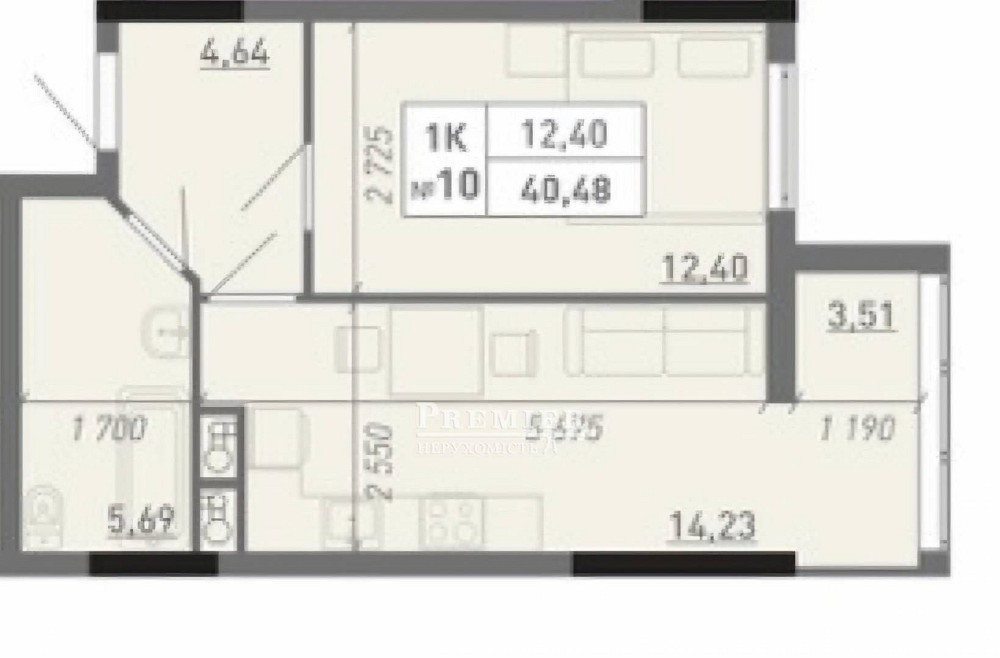 Цікава пропозиція! 1-но кім-на кв- ра /Найліпше планування ! Odesa - photo 3