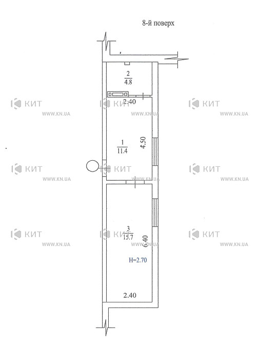 1к. 32м2, м. Наукова (м. Научная, Серповая, ЖК "Dixie", Центр), 126156 Харьков - изображение 5