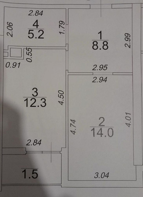 Однокомнатная квартира с ремонтом в Кадоре на Краснова Odesa - photo 8