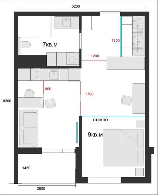 1 комн квартира продажа Краснова 65 жемчужина Дом сдан! 977$ кв м Odesa - photo 5