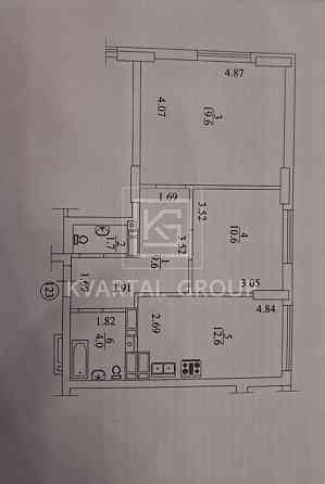 Двокімнатна з видом на Центральний парк. Ирпень