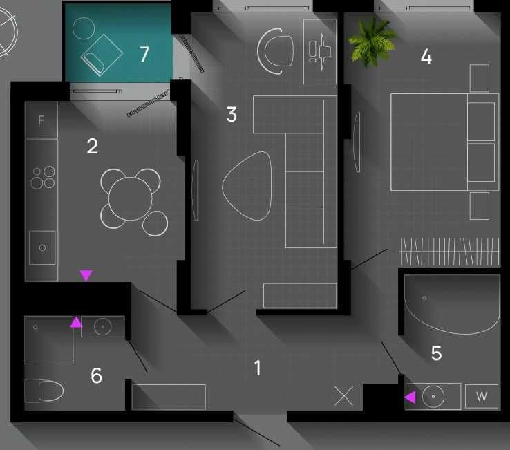 Продаж 2-ох кім квартири в новобудові Івано-Франківськ - зображення 5