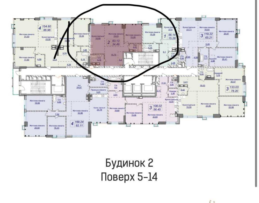 Продажа квартир / Новопечерские Липки /Без%/ Андрея Верхогляда / Київ - зображення 4