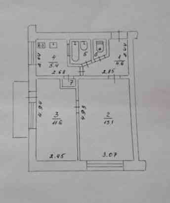 Продаж 2к кв . Р-н Казбет Черкассы