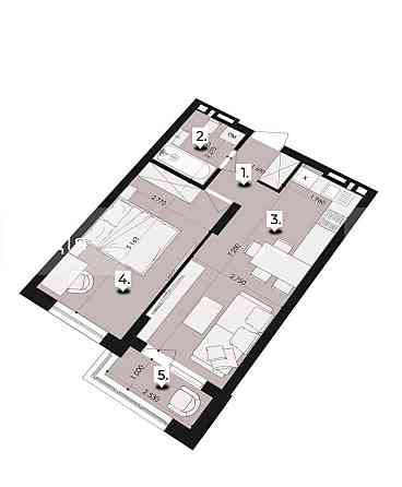 Продаж 1-кім кВ в будинку на етапі здачі ! Вигідна пропозиція Львов