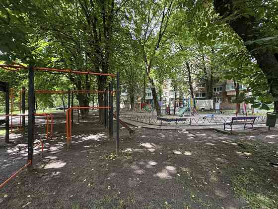 У центральній частині столиці на правому березі Дніпра. Київ