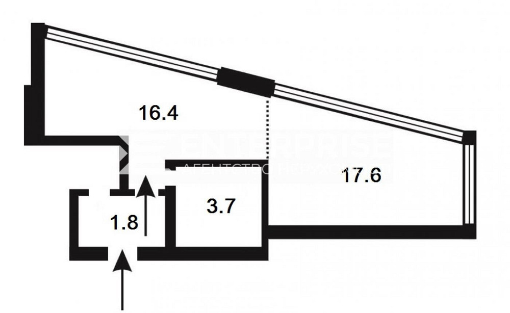 Без комиссии! ЖК Метрополис. Продажа 1-к 39.5 м2  ул. Заболотного,1-а Київ - зображення 2