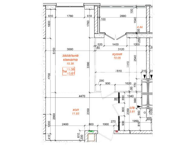 1к.кв ЖК Одеський бульвар метро Теремки Київ - зображення 4